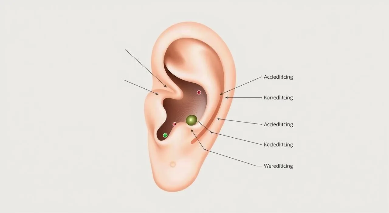 Pontos de auriculoterapia para aliviar dor no joelho