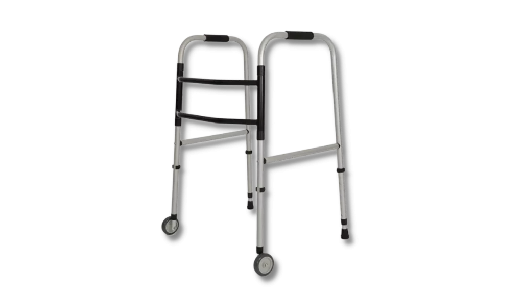 Andador Adulto Pop A400 FX Plus com Rodas e 2 Barras Indaiá