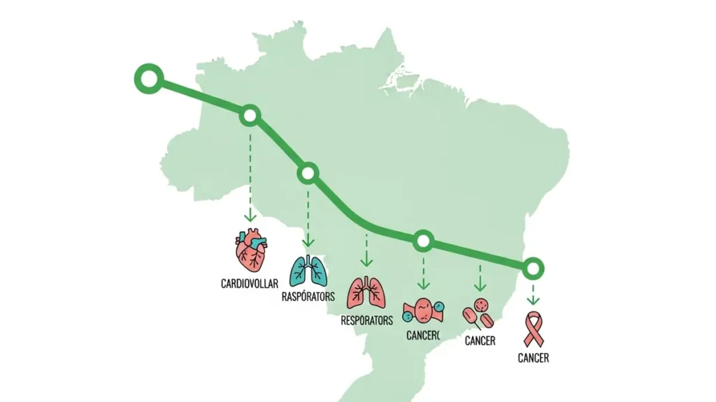 Mortes por doenças crônicas caem no Brasil, aponta pesquisa