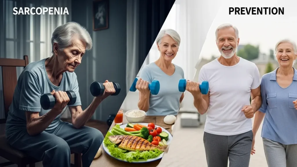 O que é sarcopenia e como evitar